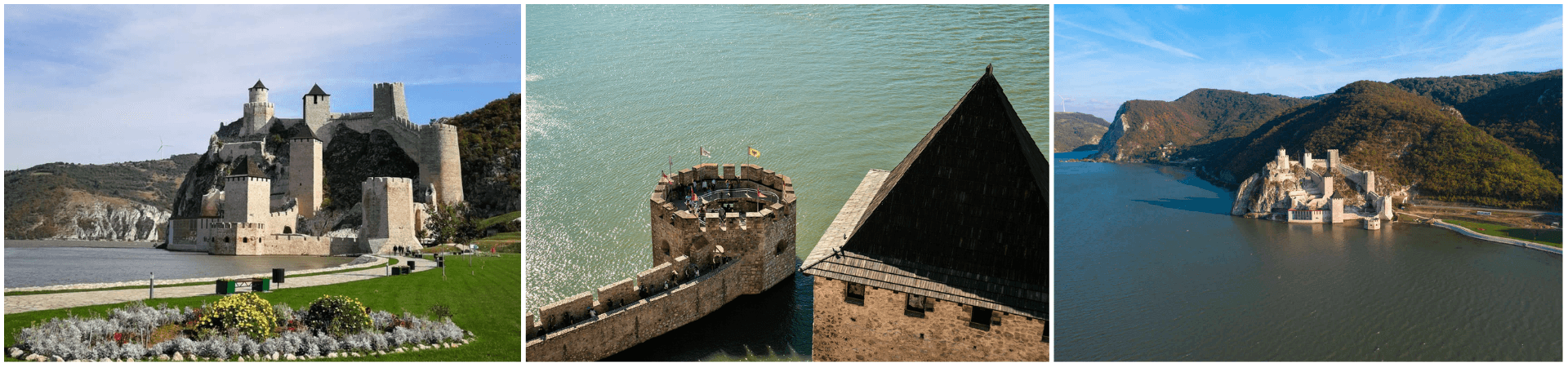 Golubac Fortress in Serbia