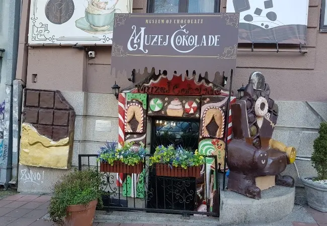 Belgrade Chocholate Museum Enterance