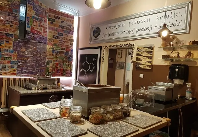 Belgrade Chocholate Museum Enterance