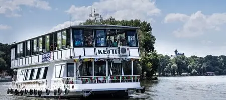Cruise on Danube and Sava River in Belgrade