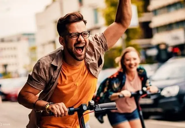 E Scooter Wine Tasting Tour