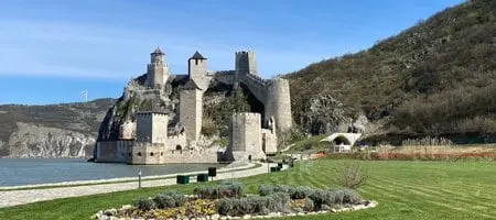 Golubac Fortress in Serbia