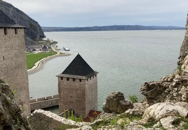 Golubac Fortress In Serbia