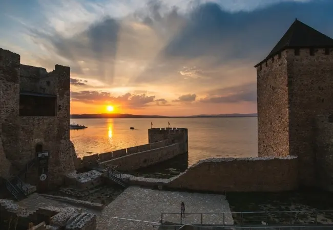Golubac Fortress In Serbia